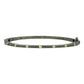 Sterling Silver Thin Bezel Set Stacking Banglet By Freida Rothman