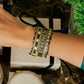 Sterling Silver Thin Bezel Set Stacking Banglet By Freida Rothman