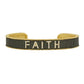 Sterling Silver Faith Cuff Bracelet By Freida Rothman