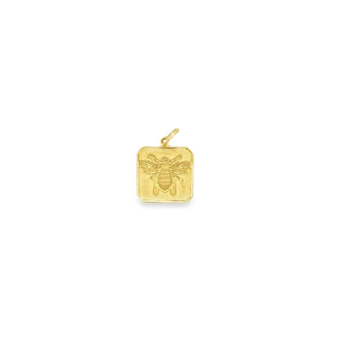 14 Karat Yellow Gold Bee Pendant by Mazza
