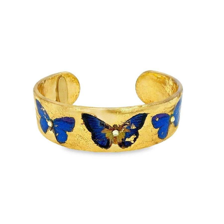 Barcelona Butterflies Cuff by Evocateur