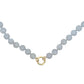 Gold Filled Yellow Gold Chalcedony Beaded Necklace
