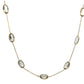 Multi Stone Quartz Vermeil Necklace